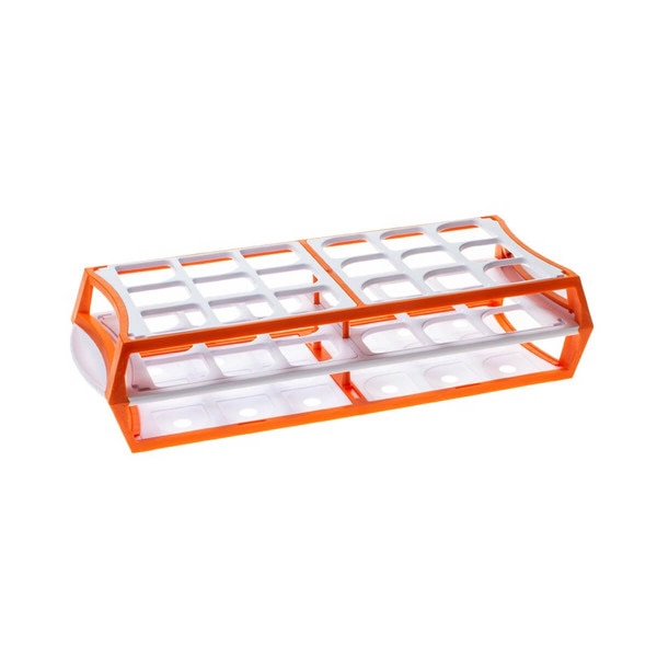 Vial rack, orange